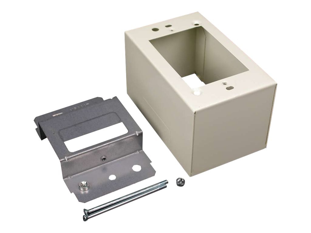 C2G Wiremold 2400 Single Gang Device Box Fitting - cable raceway device box