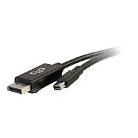 C2G 10ft 4K Mini DisplayPort to DisplayPort Cable - 4K 30Hz - Black - M/M - DisplayPort cable - 3.05 m