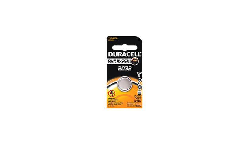 Duracell Duralock 2032 battery - 4 x CR2032 - Li