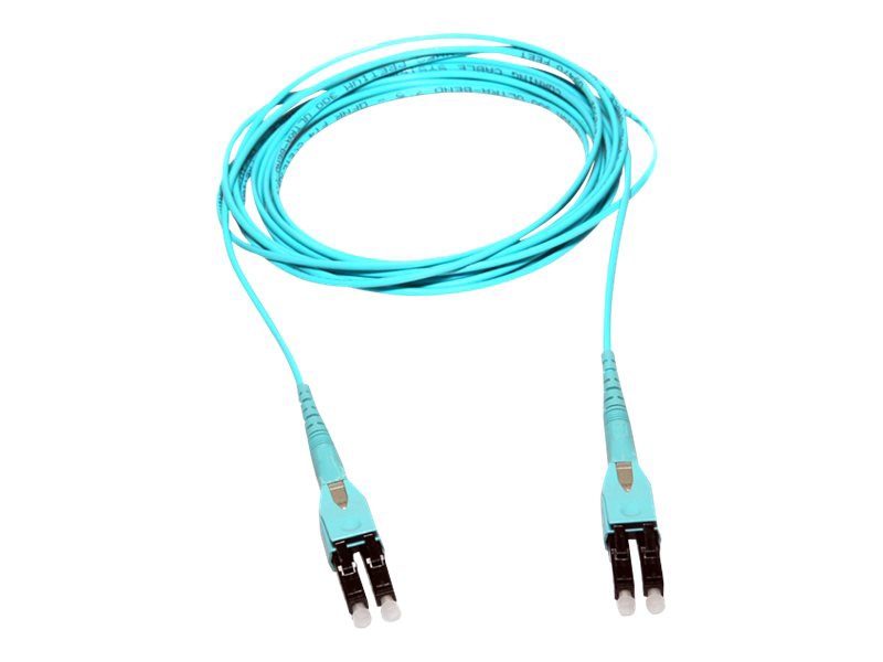 Corning EDGE Reverse Polarity Duplex Jumper - network cable - 5 m - aqua