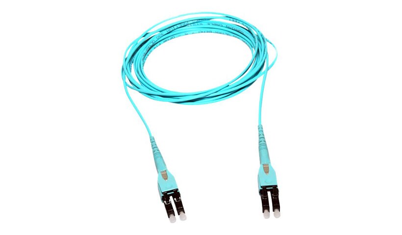 Corning EDGE Reverse Polarity Duplex Jumper - network cable - 5 m - aqua