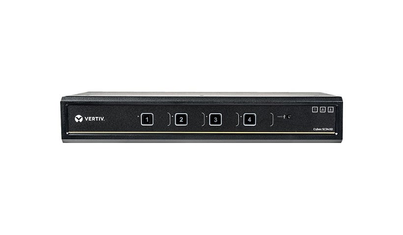 Vertiv Cybex SC900 Secure Desktop KVM|4 Port Dual-Head|DisplayPort DPP| TAA