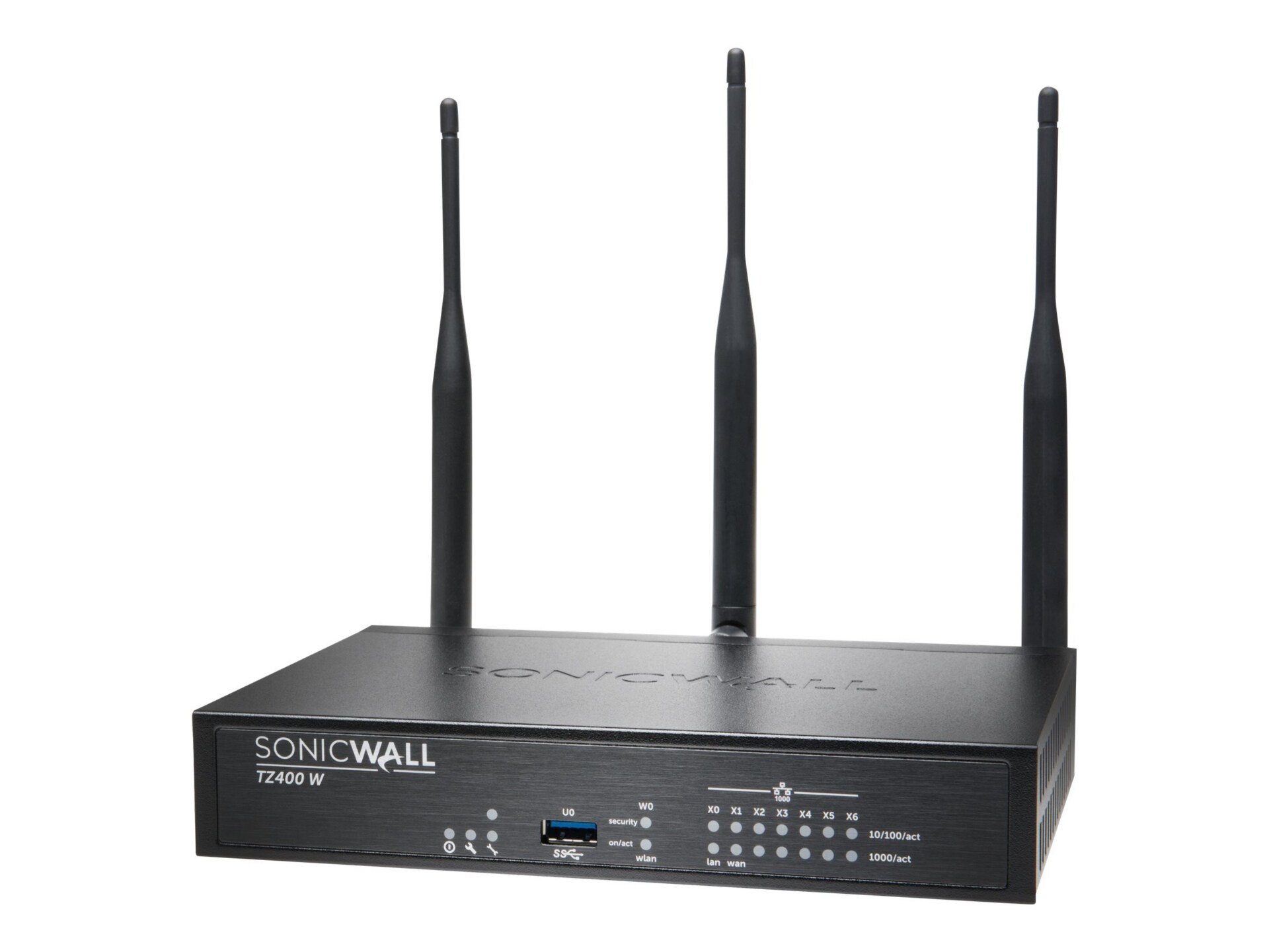 SonicWall TZ400 Wireless-AC - security appliance - with 1 year TotalSecure