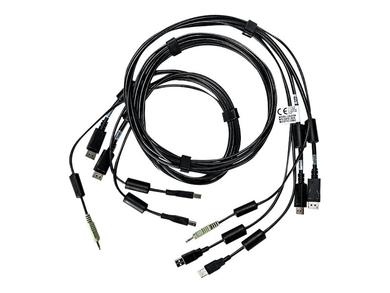 Vertiv Cybex SC800/SC900 6" KVM Cable | Dual Head | DP-to-DP CBL0108