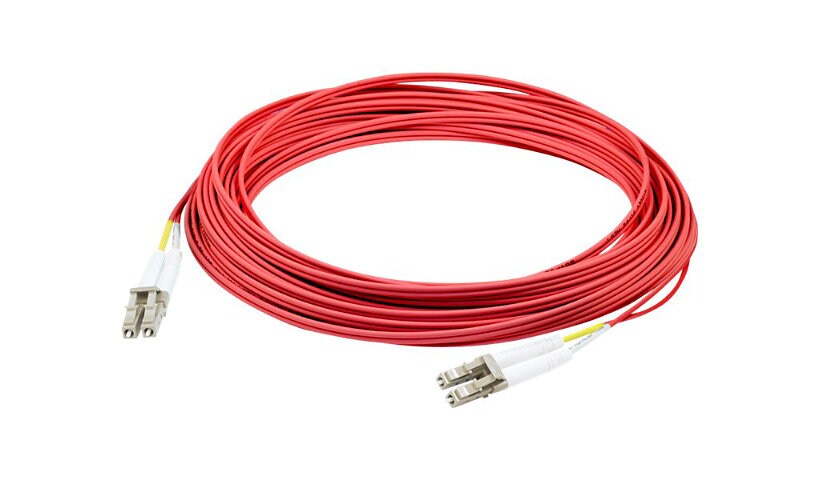 Proline 3m LC (M) to LC (M) Red OM3 Duplex Plenum-Rated Fiber Patch Cable