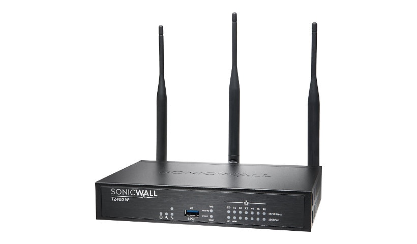 SonicWall TZ400W - security appliance - Wi-Fi 5