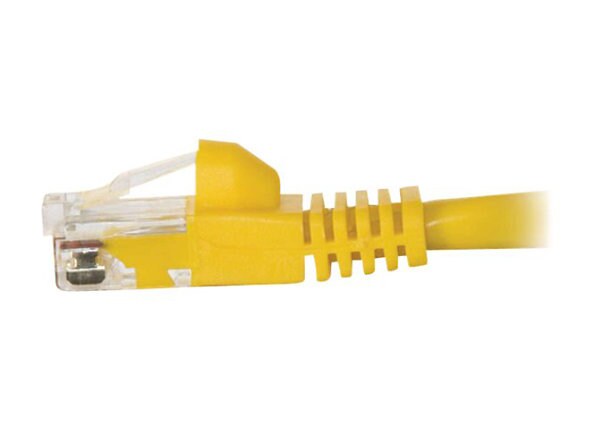 C2G Cat5e Snagless Unshielded (UTP) Network Patch Cable - patch cable - 2.74 m - yellow