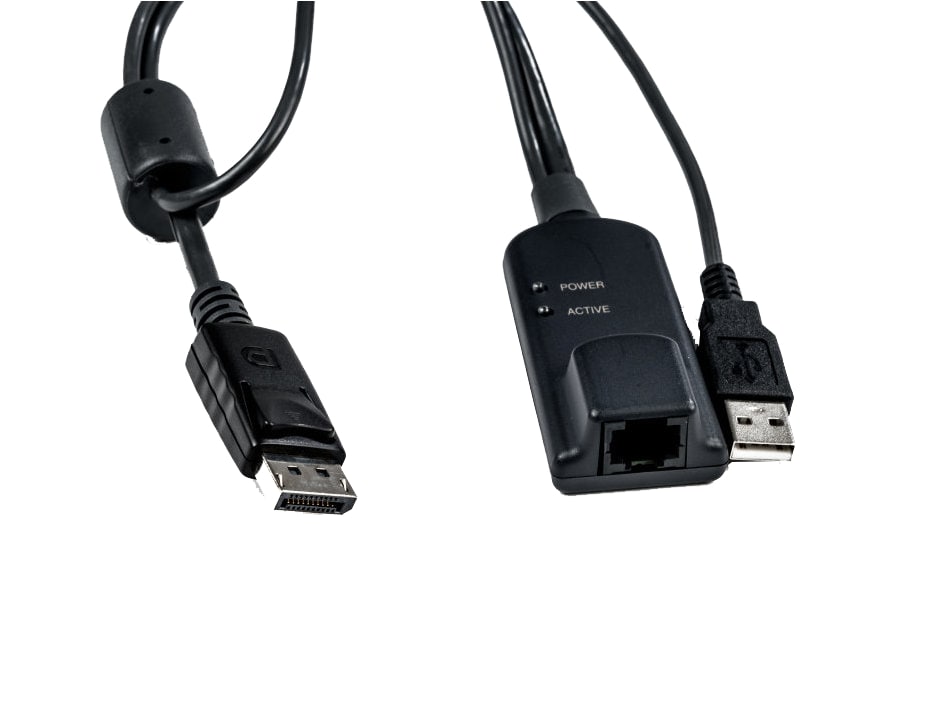 10 ft Ultra Thin USB VGA 2-in-1 KVM Cable