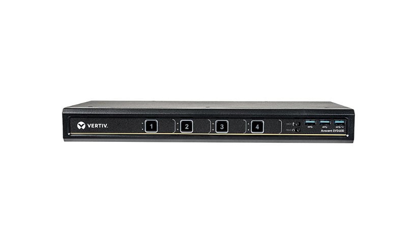Vertiv Avocent 4-Port DisplayPort Standard Desktop KVM