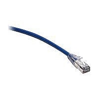 Leviton eXtreme 10G CAT 6A SlimLine Patch Cords - patch cable - 10 ft - blue