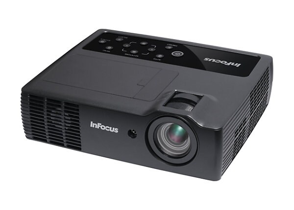 InFocus IN1116LC - DLP projector - portable - 3D - Miracast Wi-Fi Display / AirPlay - with InFocus LightCast USB adapter