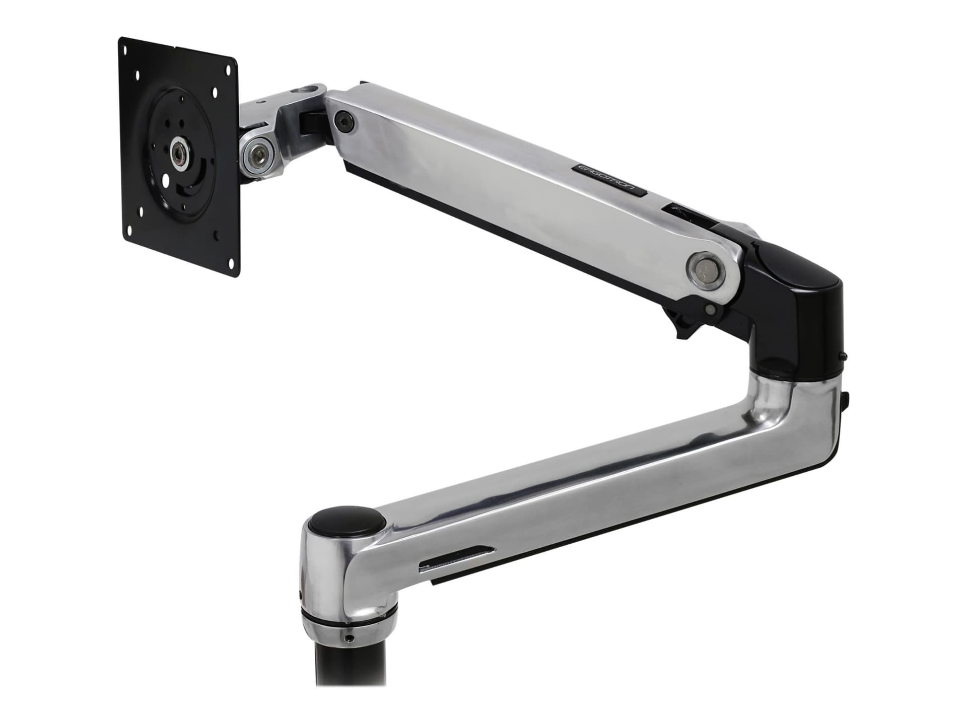 Ergotron LX mounting component - Patented Constant Force Technology - for LCD display - polished aluminum with black