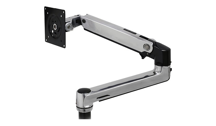 Ergotron LX mounting component - Patented Constant Force Technology - for LCD display - polished aluminum with black