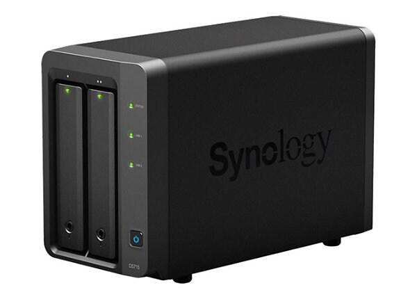 Synology Disk Station DS715 - NAS server - 0 GB