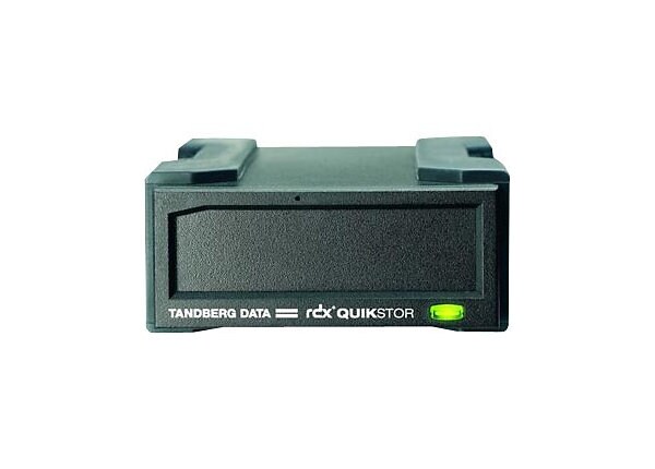 Tandberg RDX QuikStor USB powered - RDX drive - SuperSpeed USB 3.0/Serial ATA