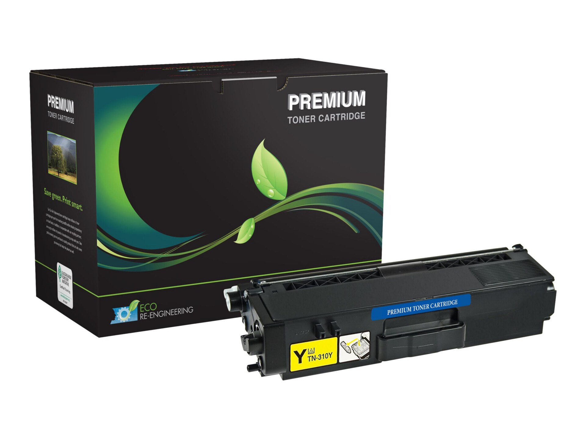 MSE - High Yield - yellow - compatible - remanufactured - toner cartridge
