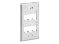 Panduit MINI-COM Ultimate ID Classic Series Faceplate - faceplate