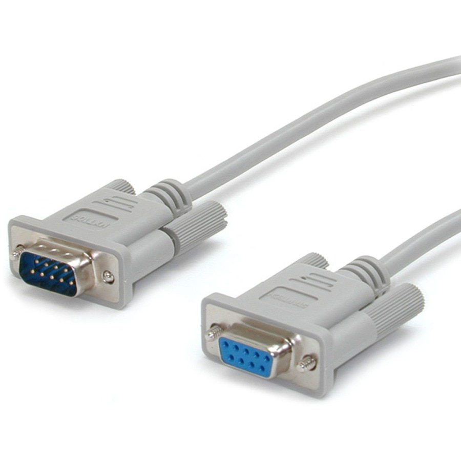 StarTech.com 15 ft Straight Through Serial Cable - DB-9 (M) - DB-9 (F) - 15
