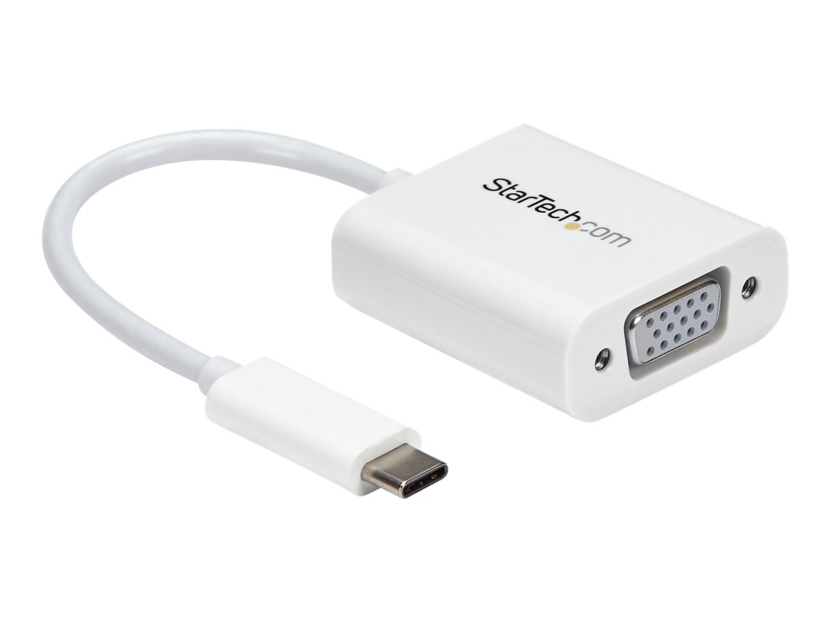 StarTech.com USB C to VGA Adapter 1080p - USB Type-C to VGA Video Converter