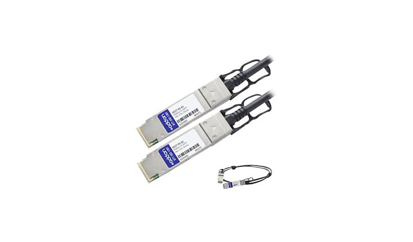 AddOn 0.5m NetAPP Compatible QSFP+ DAC - direct attach cable - 0.5 m