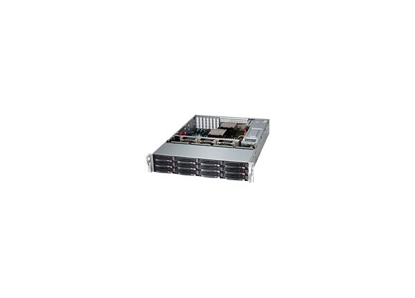 Supermicro SuperStorage Server 6028R-E1CR12T - rack-mountable - no CPU - 0 MB