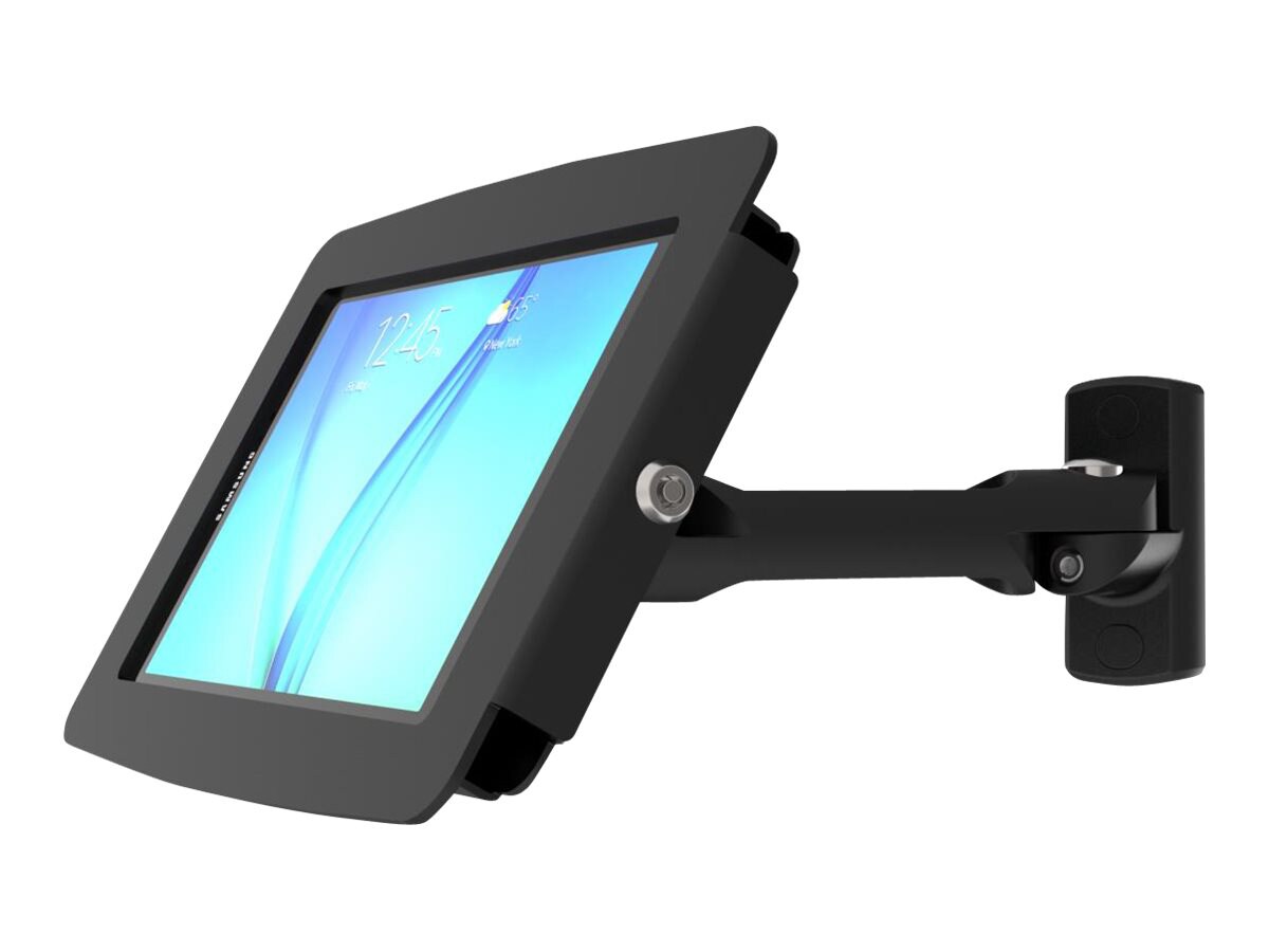 Compulocks Space Swing Arm - Galaxy Tab A 9.7" Wall Mount - Black - mounting kit