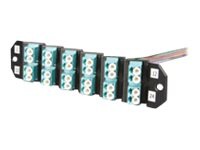 TE Connectivity TrueNet TFP Standard Adapter Pack - fiber-optic splice panel