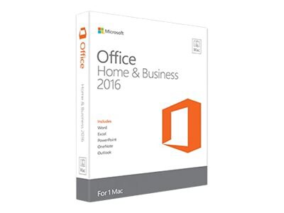 Microsoft Office for Mac Home and Business 2016 - box pack