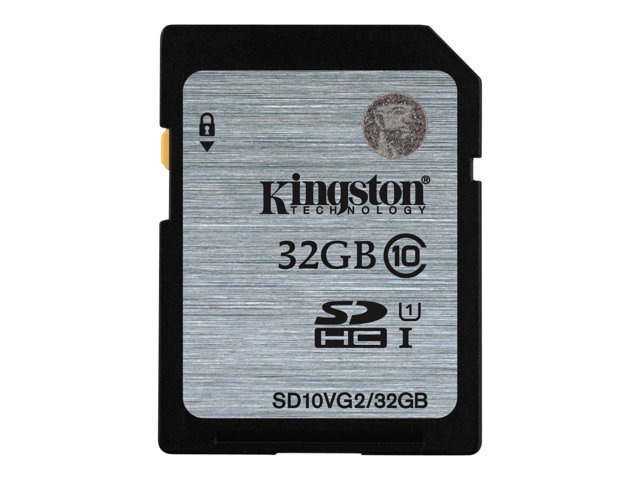 Kingston - flash memory card - 32 GB - SDHC UHS-I