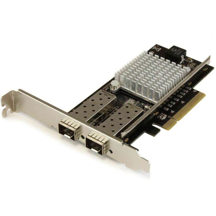 StarTech.com 10G Network Card - 2x 10G Open SFP+ Multimode LC Fiber Connect