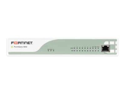 Fortinet FortiGate 60D - security appliance - TAA Compliant - with 1 year F