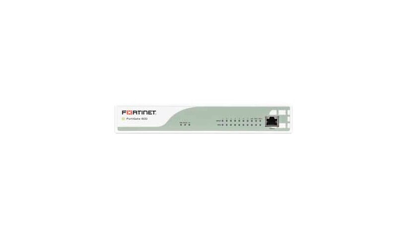 Fortinet FortiGate 60D - security appliance - TAA Compliant - with 1 year F