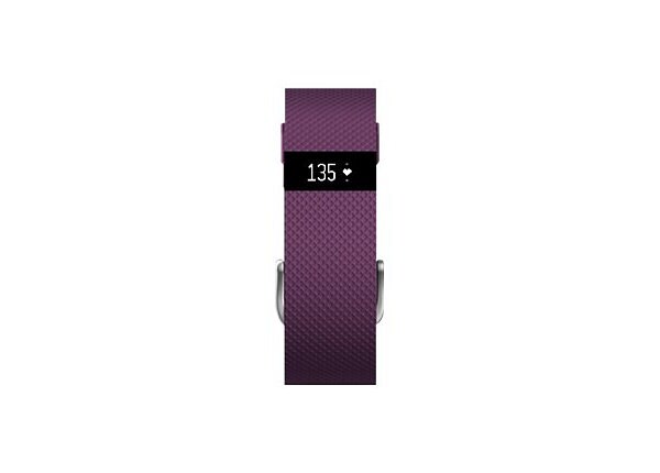 Fitbit Charge HR Large activity tracker - plum