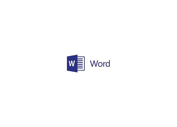 Microsoft Word 2016 for Mac - license - 1 PC