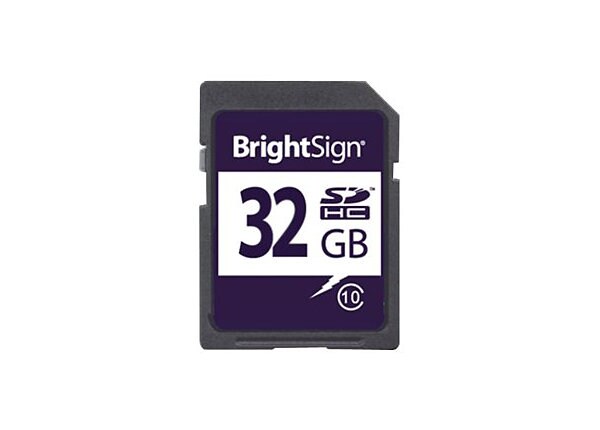 BrightSign - flash memory card - 32 GB - SDHC