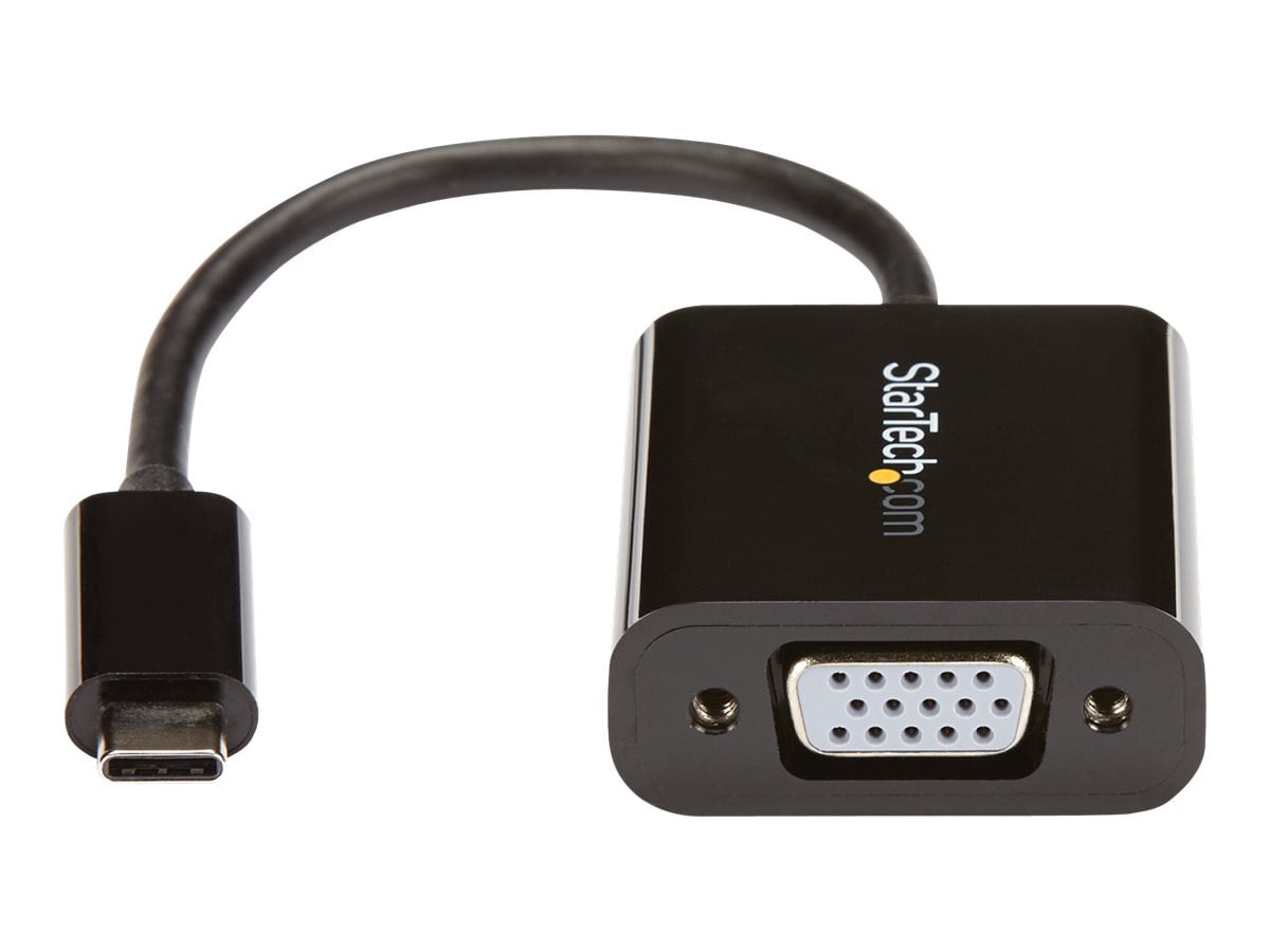 StarTech.com USB C to VGA Adapter 1080p - Type-C to VGA Converter - CDP2VGA  - Monitor Cables & Adapters 