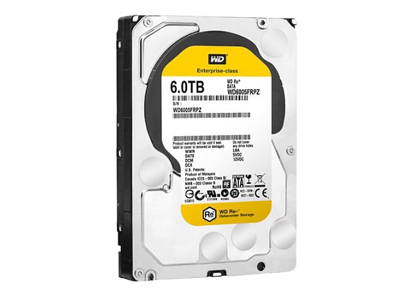 WD RE+ WD6005FRPZ - hard drive - 6 TB - SATA 6Gb/s