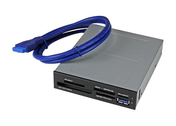 StarTech.com USB 3.0 Internal Multi-Card Reader w/ UHS-II -SD/MicroSD/MS/CF