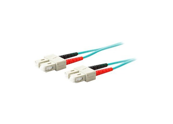 AddOn 5m SC OM3 Aqua Patch Cable - patch cable - 5 m - aqua