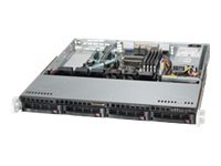 Supermicro SuperServer 5018A-MHN4 - rack-mountable - Atom C2758 - 0 MB - 0 GB