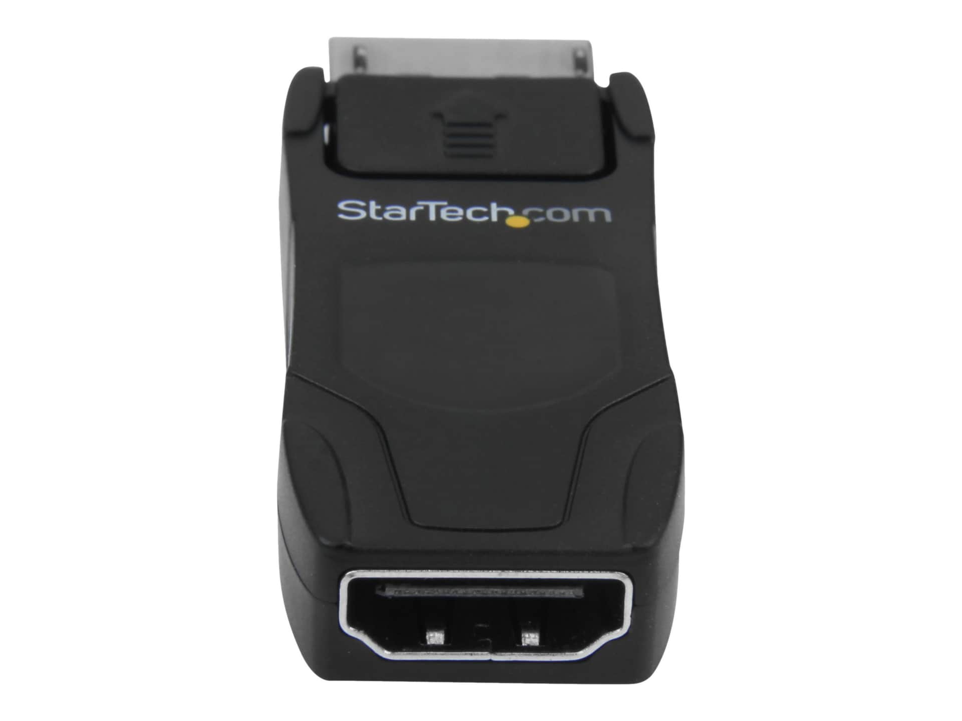 StarTech.com DisplayPort to HDMI Adapter - UHD 4K DP 1.2 to HDMI Monitor Video Converter - Compact