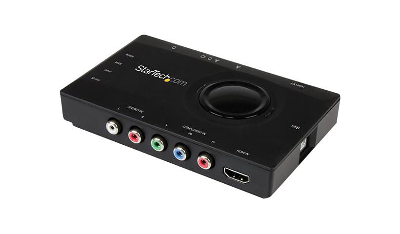 StarTech.com Standalone USB Video Capture Card - HDMI / Component -1080p