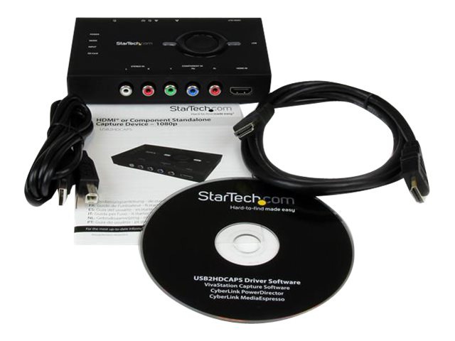 Thumbnail 4 of 5 for StarTech.com Standalone USB Video Capture Card - HDMI / Component -1080p