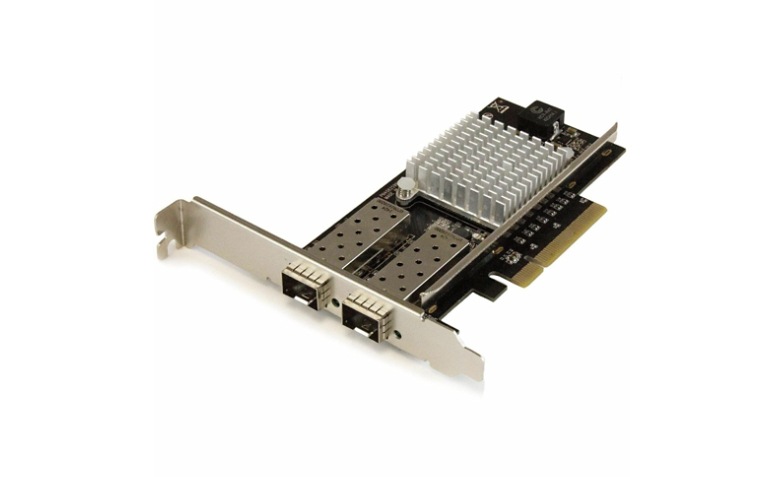 StarTech 10G Network Card - 2x 10G Open SFP+ Multimode LC Fiber