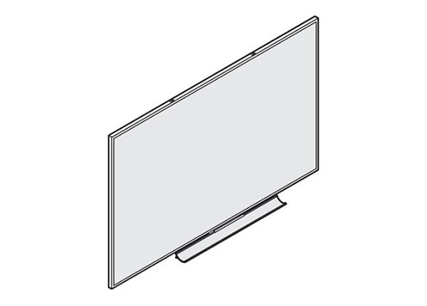 Steelcase Duo Projection Surface Edge Series Trim - whiteboard
