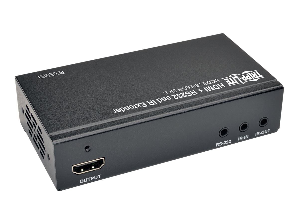 Tripp Lite HDBaseT HDMI Over Cat5e Cat6 Cat6a Extender Receiver, Serial and  IR Control 4K x 2K 100m 328ft BHDBT-R-SI-LR Audio  Video Cables 