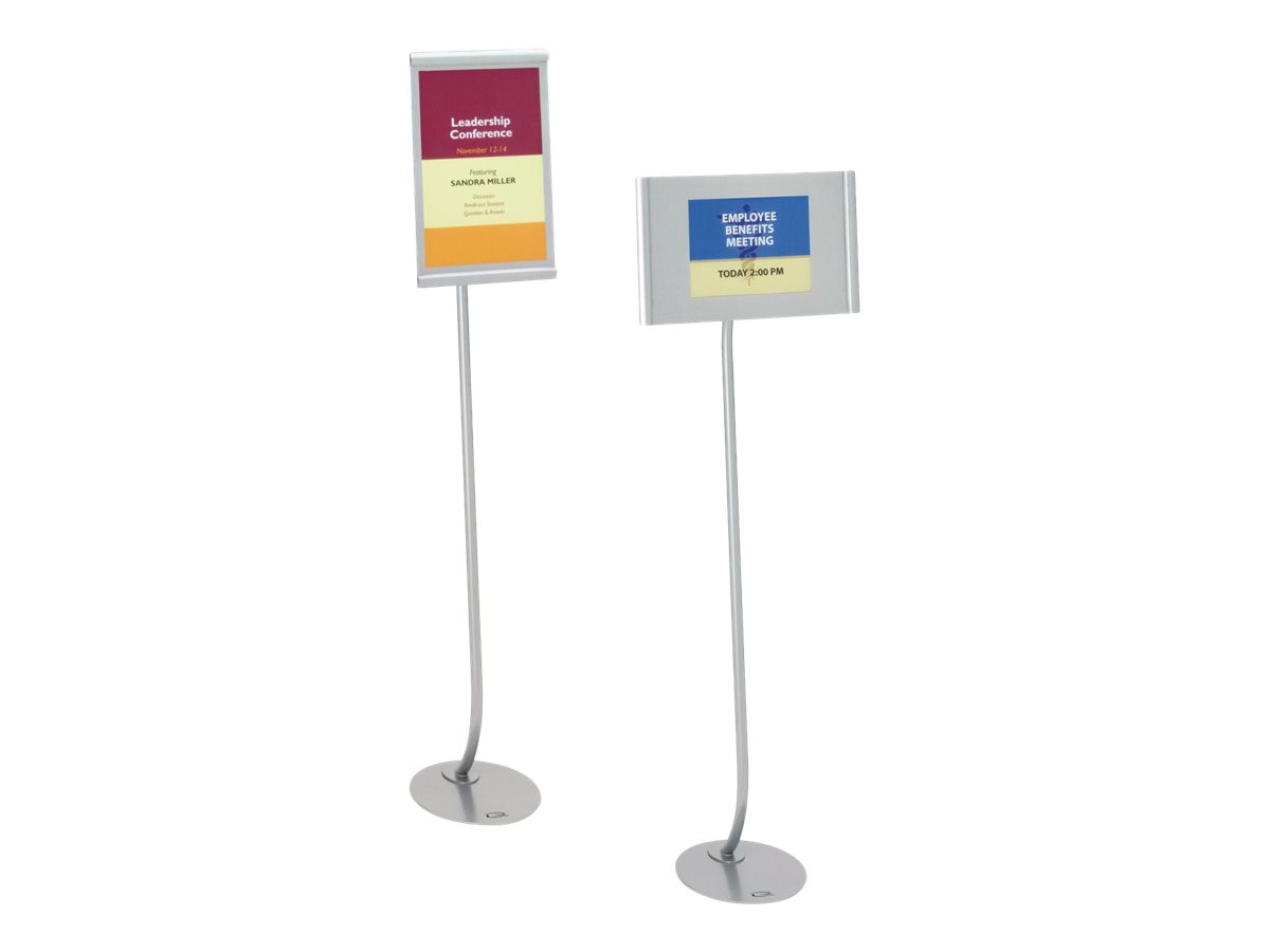 Quartet Designer sign holder - for  - silver