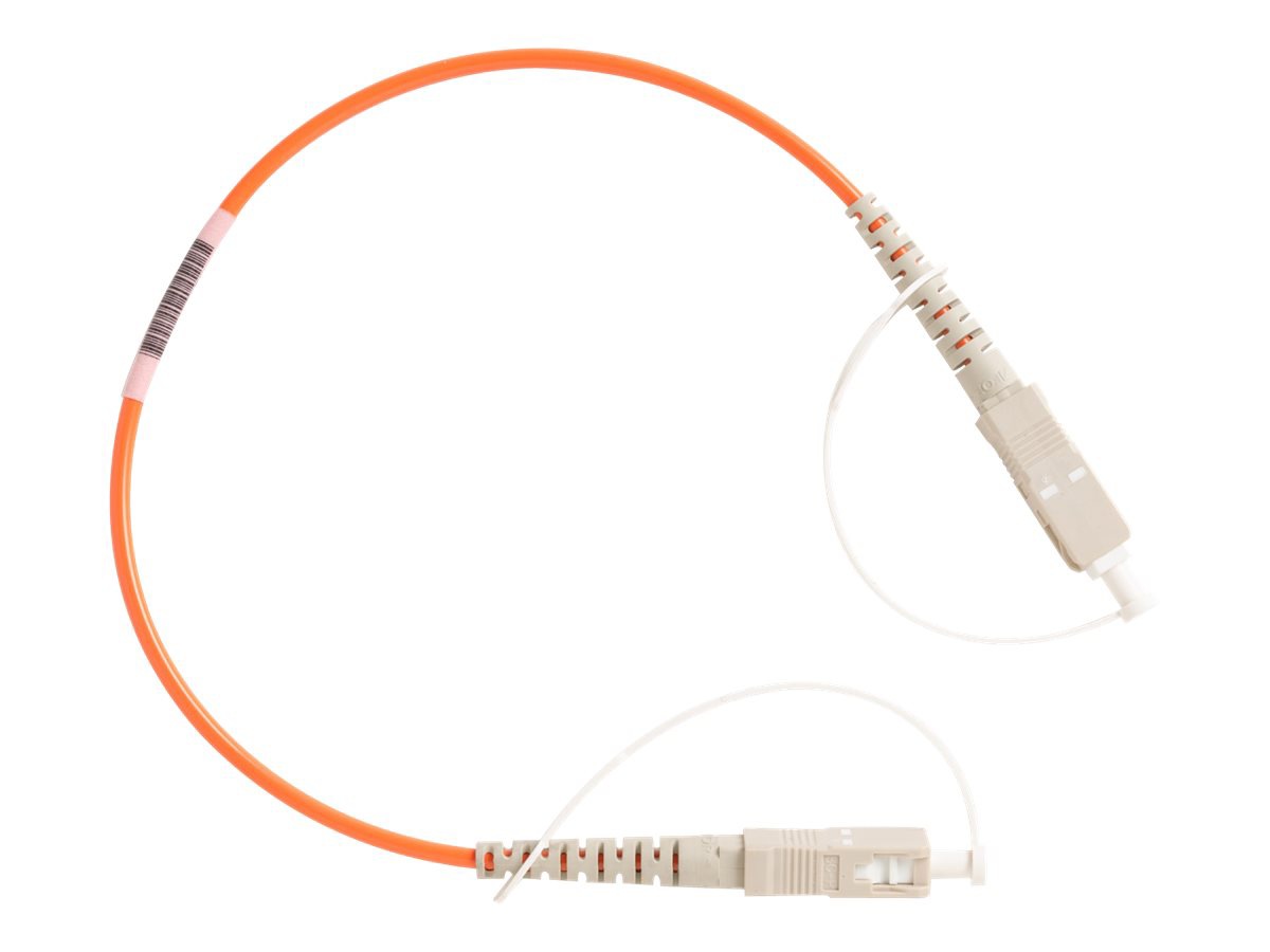 Fluke Networks Multimode 62.5µm Test Reference Cord (SC/SC) - testing device cable - 1 ft