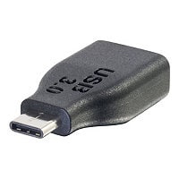 C2G USB C to USB A Adapter - USB C to USB Adapter - 5Gbps - Black - M/F - Adaptateur de type C USB - USB type A pour 24 pin USB-C