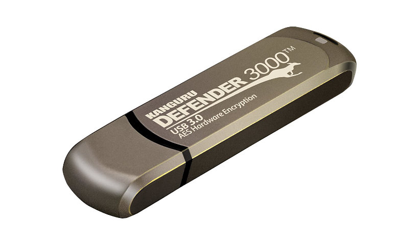 Kanguru Encrypted Defender 3000 - USB flash drive - 64 GB - TAA Compliant